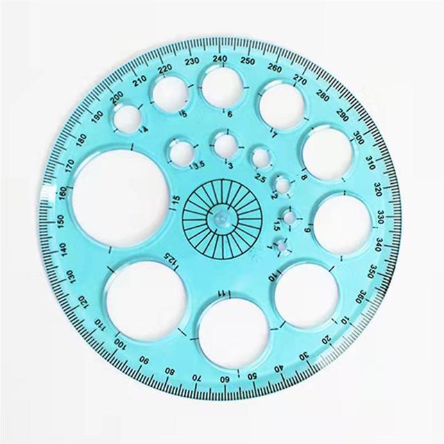 Geometric Ruler Drawing Drafting Ruler Multifunctional Architecture Circle  Stencils Templates Rulers Tools Tool Architect